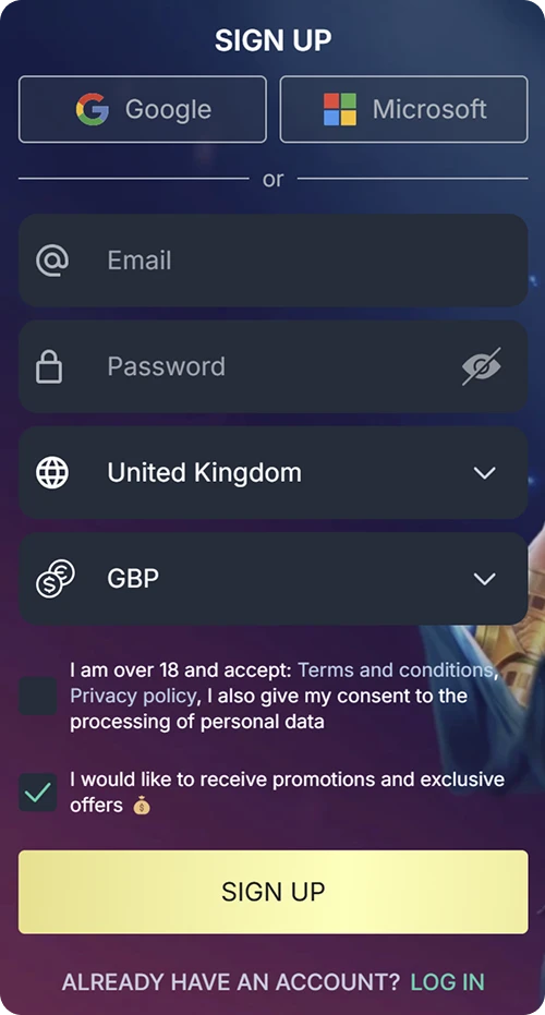 Monixbet login